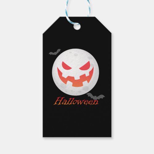 Happy Halloween Halloween bat Halloween monster Gift Tags