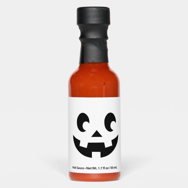 happy Halloween, Halloween party, funny Halloween  Hot Sauces (Front)