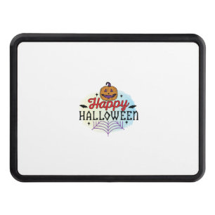 Happy Halloween, Halloween, Scary, Costume Hitch Cover