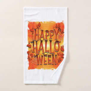 Happy Halloween Hand Towel