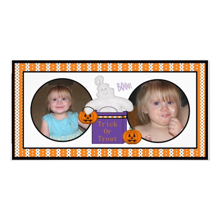 Happy Halloween Happy Ghost Photo Cards