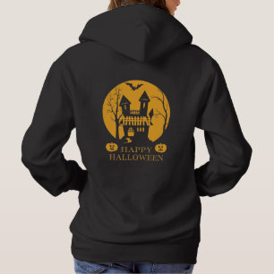 Happy Halloween Haunted House Hoodie