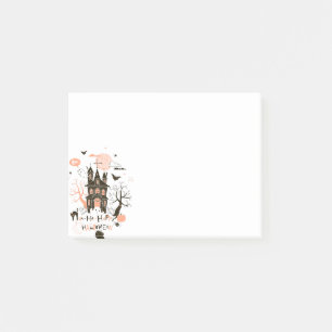 Happy Halloween Haunted House Post-it Notes