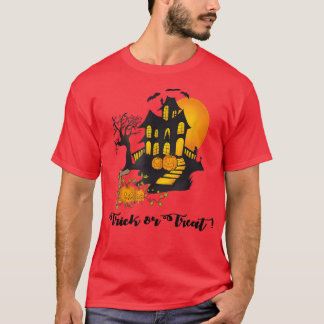 Happy Halloween Haunted House T-Shirt