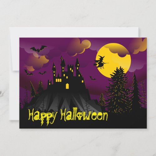 Happy Halloween Holiday Card