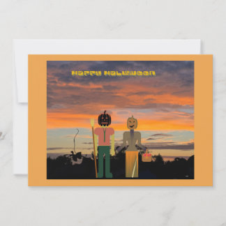 Happy Halloween Holiday Card