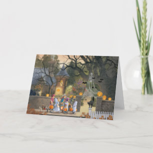 happy halloween holiday card