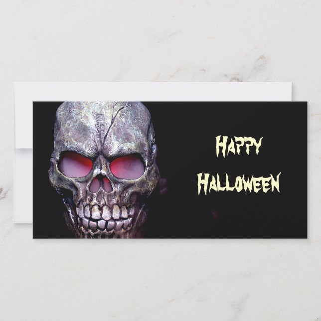 Happy Halloween Holiday Card (Front)