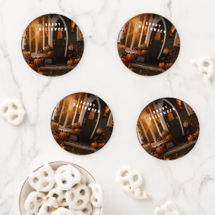 Happy Halloween Home Collection Coaster Set