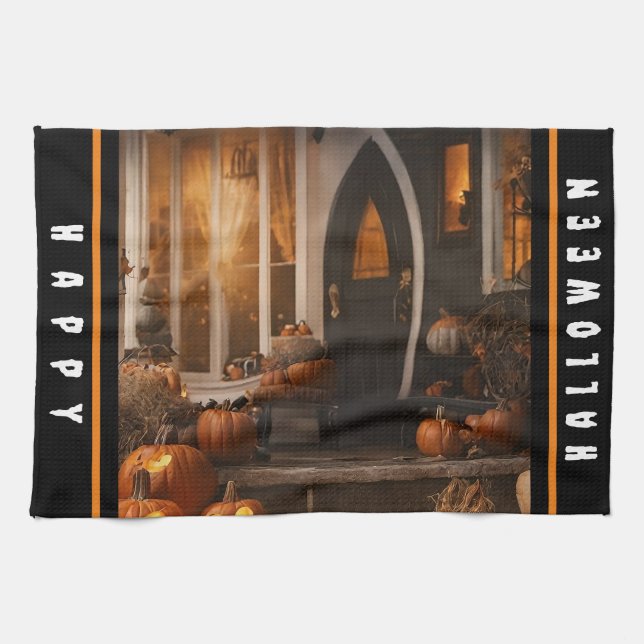 Happy Halloween Home Collection Kitchen Towel (Horizontal)