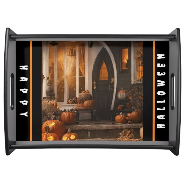 Happy Halloween Home Collection Serving Tray (Front)