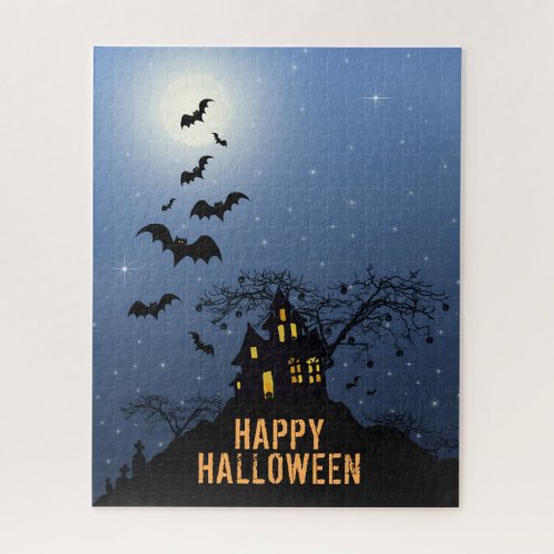 Happy Halloween House 500 Puzzle