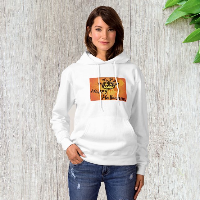 Happy Halloween Illustration Hoodie (Creator Uploaded)