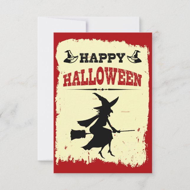 Happy Halloween Invitation (Front)