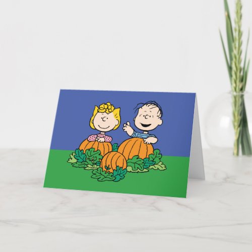 Happy Halloween  Its the Great Pumpkin Holiday Card