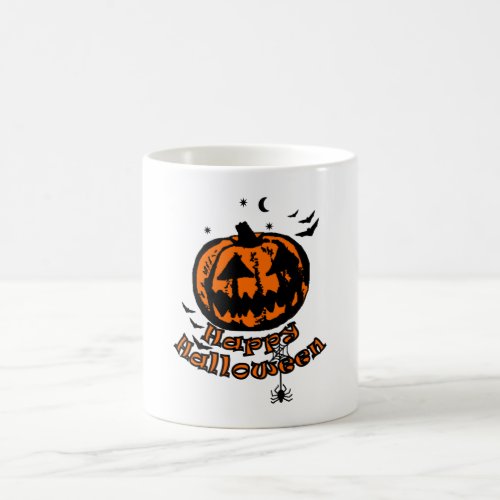 Happy Halloween Jack O Lantern  Coffee Mug