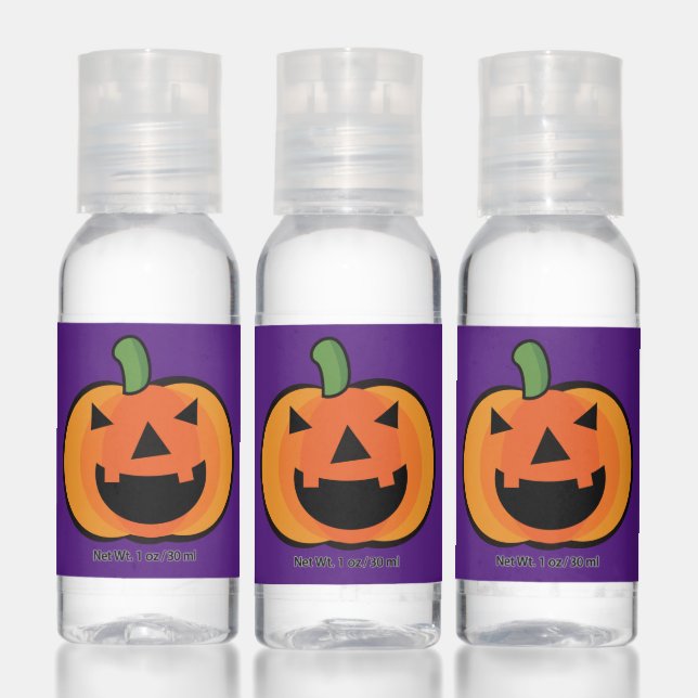 Happy Halloween | Jack O Lantern Face Hand Sanitizer (Set)