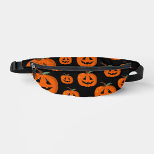 Happy Halloween Jack O Lantern Illustrative Art Fanny Pack
