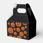 Happy Halloween Jack O Lantern Illustrative Art Favor Boxes
