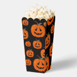 Happy Halloween Jack O Lantern Illustrative Art Favor Boxes