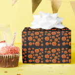 Happy Halloween Jack O Lantern Illustrative Art Wrapping Paper