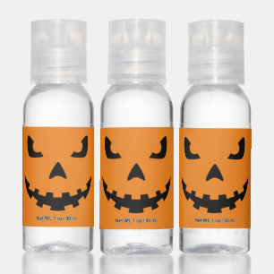 Happy Halloween   Jack O Lantern Pumpkin Hand Sanitizer