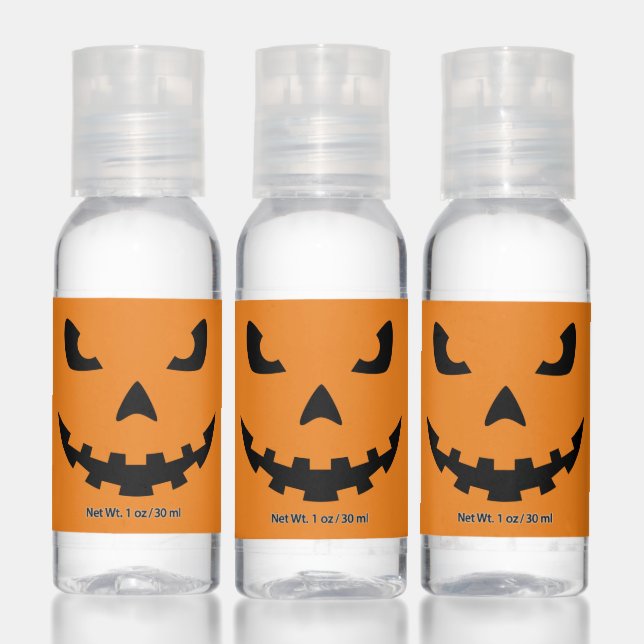 Happy Halloween | Jack O Lantern Pumpkin Hand Sanitizer (Set)