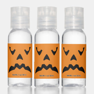 Happy Halloween   Jack O Lantern Pumpkin Hand Sanitizer