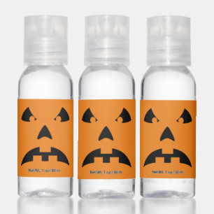 Happy Halloween Jack O Lantern Pumpkin Hand Sanitizer