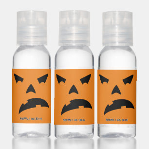 Happy Halloween   Jack O Lantern Pumpkin Hand Sanitizer