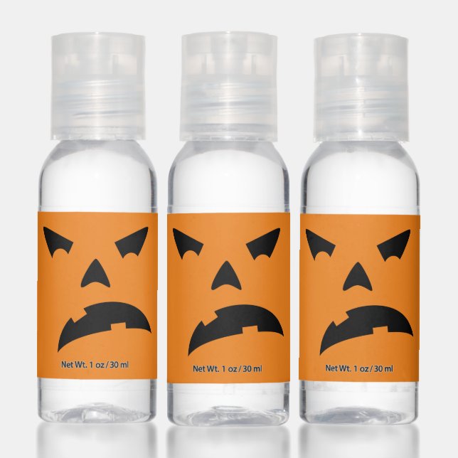 Happy Halloween | Jack O Lantern Pumpkin Hand Sanitizer (Set)