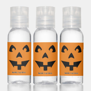 Happy Halloween   Jack O Lantern Pumpkin Hand Sanitizer
