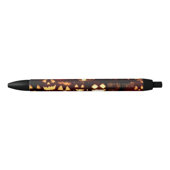 Happy Halloween Jack O Lantern Pumpkins Funny Pen (Front)