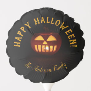 Happy Halloween Jack O Lantern Scary Spooky Balloon