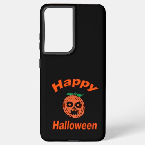 Happy Halloween Jackolantern Samsung Galaxy S21 Ultra Case