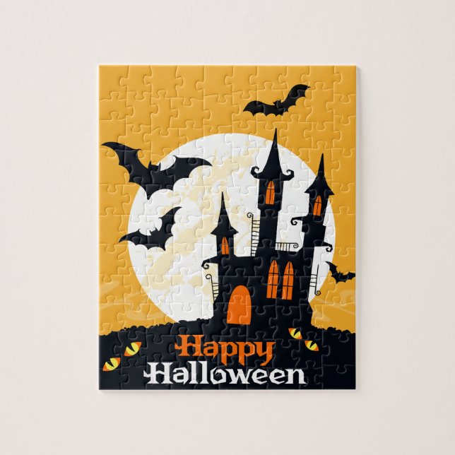 happy halloween jigsaw puzzle (Vertical)