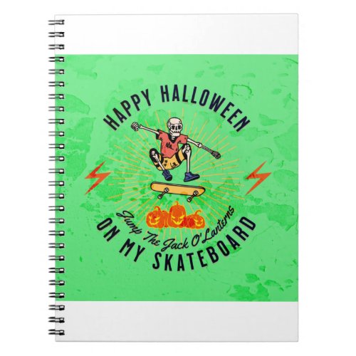 Happy Halloween Jump The Jack OLanterns On My Ska Notebook