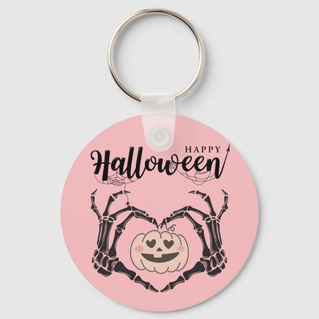 Happy Halloween  Keychain (Front)
