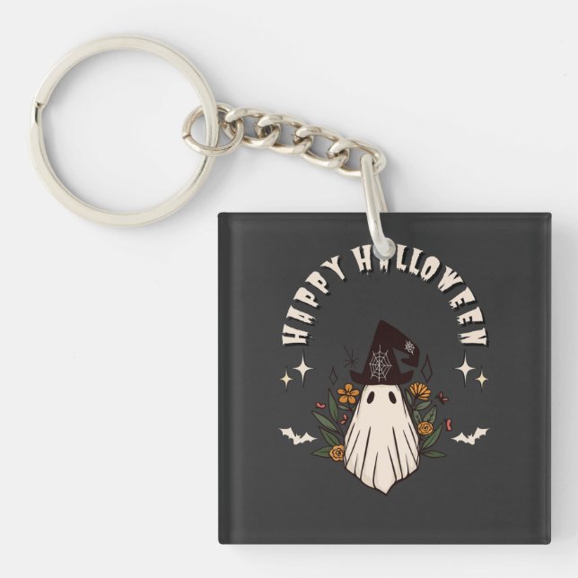 Happy Halloween Keychain (Front)