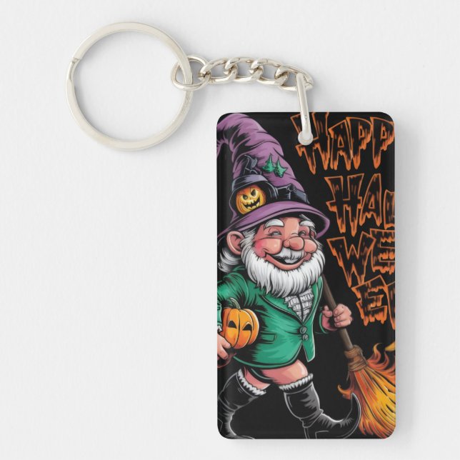 Happy Halloween  Keychain (Front)