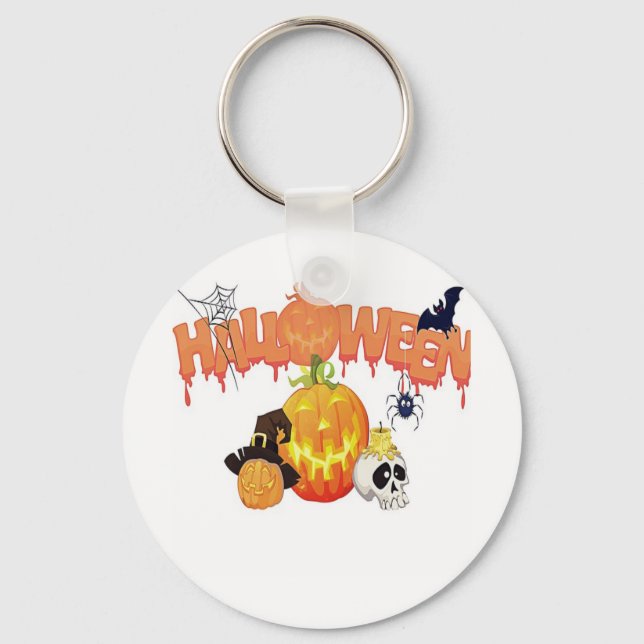 Happy Halloween Keychain (Front)