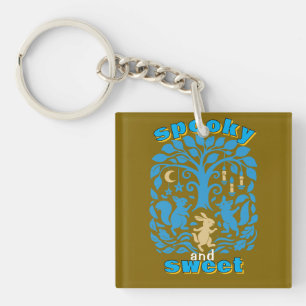 Happy Halloween Keychain