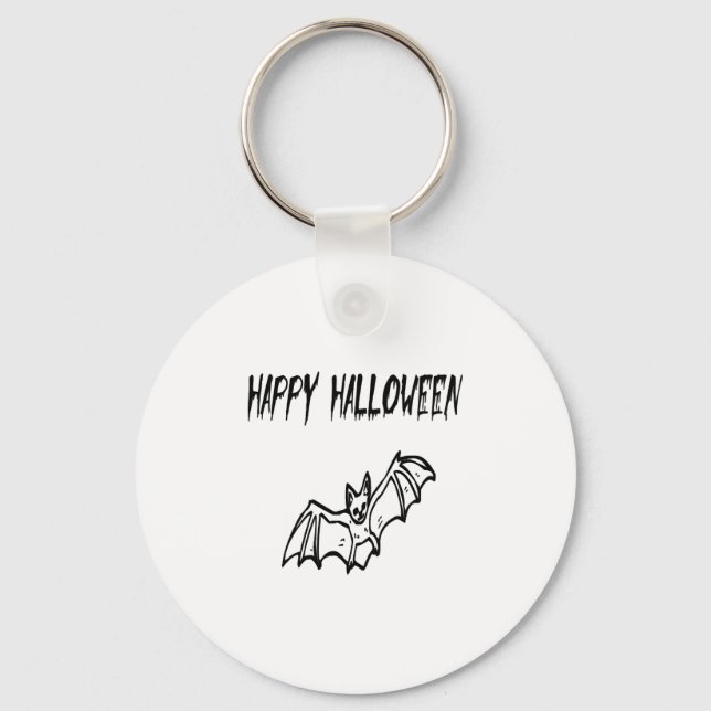 happy halloween                             keychain (Front)
