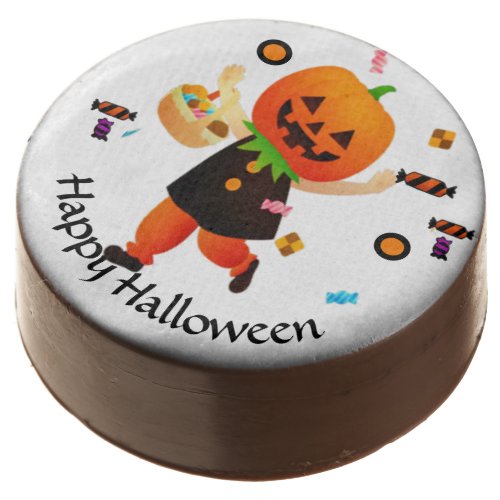 Happy Halloween Kids Party Treats Chocolate Covered Oreo