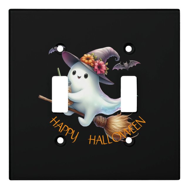 Happy Halloween Light Switch Cover (Front)