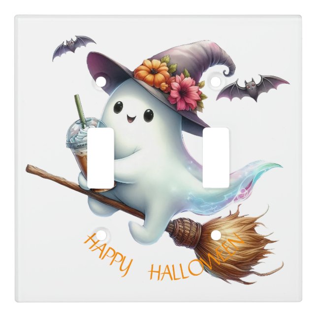Happy Halloween Light Switch Cover (Front)