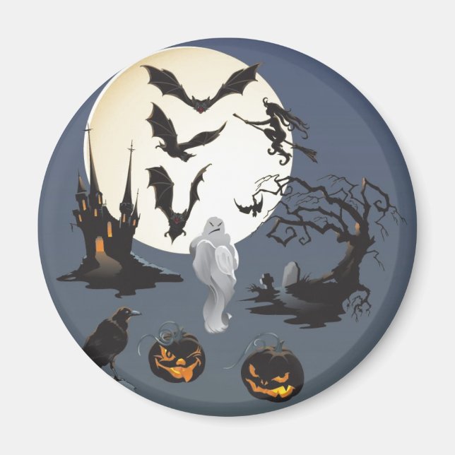 Happy Halloween Magnet (Front)