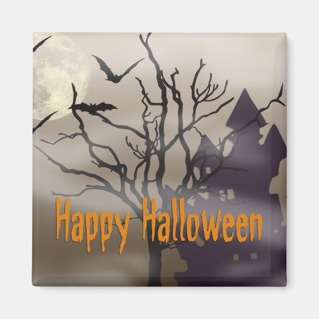 Happy Halloween Magnet (Front)