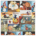 Happy Halloween Medley Retro Fabric