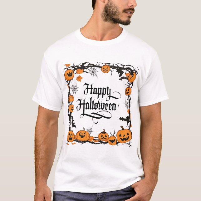 Happy Halloween Men's T-Shirt (Front)